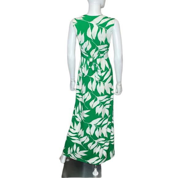 Eliza J Twist Front Maxi Dress in Green Women’s Sz 6 - Picture 5 of 8